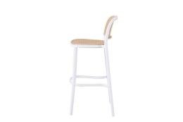 -15% Krzesło barowe WICKY białe
