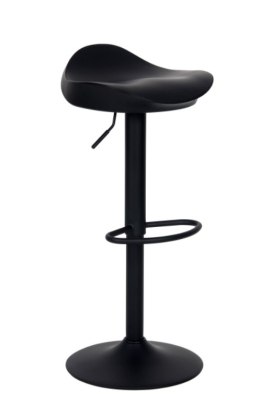 -15% KOD -5% | Krzesło barowe FLINT regulowane czarne