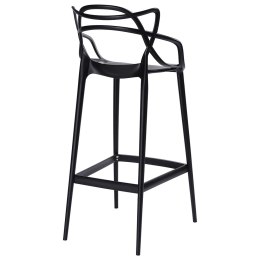 -15% Krzesło barowe HILO PREMIUM 75 cm czarne