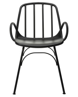 -15% Krzesło CASTERIA czarne - polipropylen