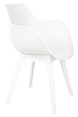 -15% Krzesło LANDI białe - polipropylen
