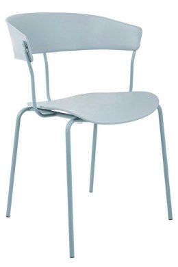 -15% Krzesło JETT jasnoszare - polipropylen, metal