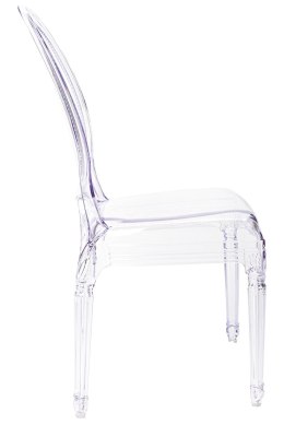 -15% Krzesło PRINCE transparentne - poliwęglan