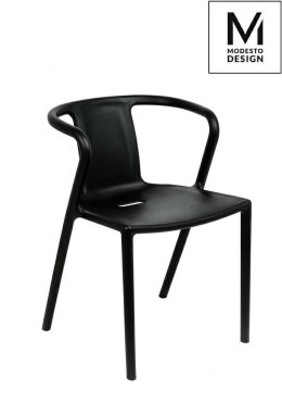 -15% MODESTO krzesło AIR czarne - polipropylen
