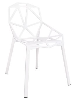 -15% Krzesło SPLIT PREMIUM białe - aluminium, nogi białe