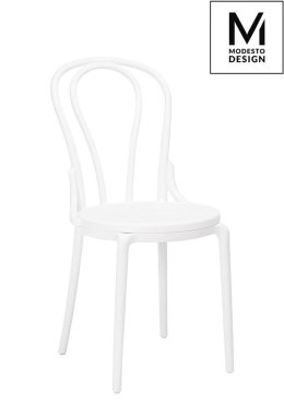 -15% MODESTO krzesło TONI białe - polipropylen