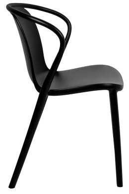 -15% Krzesło SPARKS czarne - polipropylen