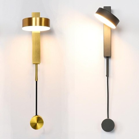 -15% MOOSEE lampa ścienna CLARID GOLD złota