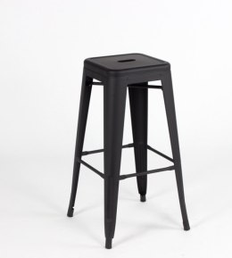 KOD -5% | Krzesło barowe TOWER 76 (Paris) czarne