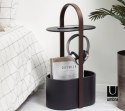 -15% UMBRA stolik kawowy HUB / BELLWOOD czarny - metal drewno