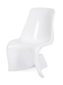 KOD -5% | Krzesło HIM białe - włókno szklane
