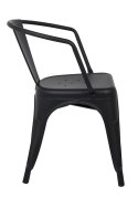 KOD -5% | Krzesło TOWER ARM (Paris) czarne
