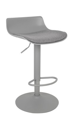 KOD -5% | Krzesło barowe SNAP BAR TAP regulowane szare