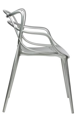 KOD -5% | Krzesło LUXO srebrne - ABS