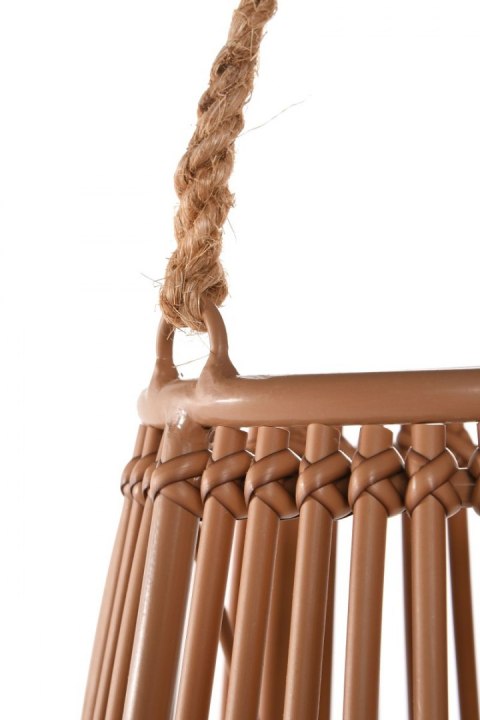 LAMPION BAHIA S ŚR40X71CM ALUMINIUM EKORATTAN NATURAL LAMPION BAHIA S ŚR40X71CM ALUMINIUM EKORATTAN NATURAL