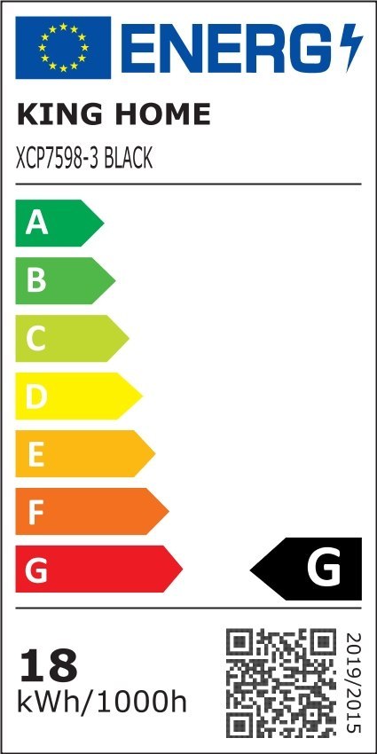 -15% Lampa wisząca BLINK 3 czarna - LED, metal -15% Lampa wisząca BLINK 3 czarna - LED, metal