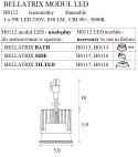 MAXLIGHT H0112 MODUŁ ŚWIETLNY BELLATRIX LED MODULE - ściemnialny DO OPRAW W