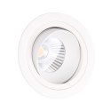 MAXLIGHT H0109 OPRAWA WPUSTOWA HIDEN BIAŁA IP32