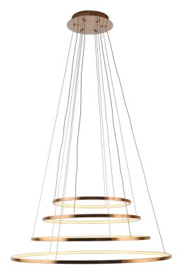 MAXLIGHT P0244D LAMPA WISZĄCA QUEEN IV COPPER ŚCIEMNIALNA