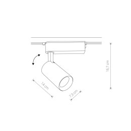 Oprawy - PROFILE IRIS LED 30W Nowodvorski Lighting