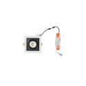 OPRAWA WPUSZCZANA CL DIA LED 18W, 4000K WHITE/BLACK 8721 NOWODVORSKI