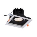 OPRAWA WPUSZCZANA CL DIA LED 30W, 3000K WHITE/BLACK 8720 NOWODVORSKI