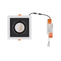 OPRAWA WPUSZCZANA CL DIA LED 30W, 4000K WHITE/BLACK 8718 NOWODVORSKI