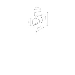 LISTWA SUFITOWA VESPA BLACK I 8838 NOWODVORSKI