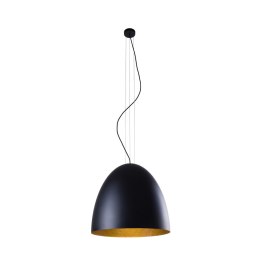 LAMPA WISZĄCA EGG L 9024 BLACK/GOLD NOWODVORSKI