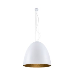 LAMPA WISZĄCA EGG XL 75CM BIAŁO ZŁOTA 9025 NOWODVORSKI