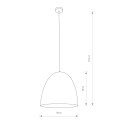 LAMPA WISZĄCA EGG M 9022 NOWODVORSKI