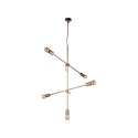 LAMPA WISZACA STICKS GOLD 9076 NOWODVORSKI