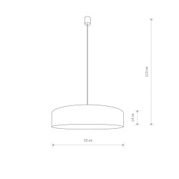 LAMPA WISZĄCA TURDA WHITE III 8945 NOWODVORSKI