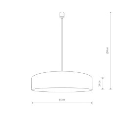 LAMPA WISZĄCA TURDA GOLD IV 8950 NOWODVORSKI