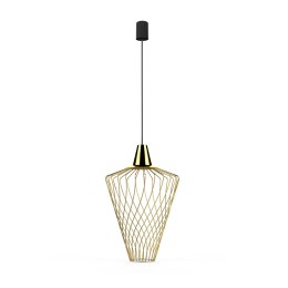 LAMPA WISZĄCA WAVE L ZŁOTA 8857 NOWODVORSKI