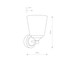 LAMPA BALI TRANSPARENT 9353 NOWODVORSKI