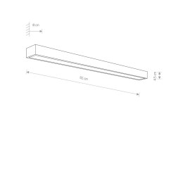 KINKIET KAGERA LED L 9502 NOWODVORSKI