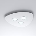 LAMPA SUFITOWA ORGANIC WHITE III BIAŁA 8304 NOWODVORSKI