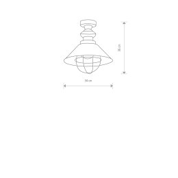 LAMPA SUFITOWA GARRET I 9247 NOWODVORSKI