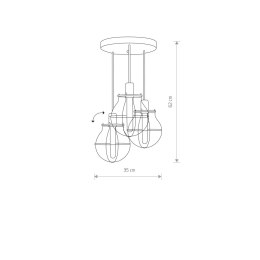 LAMPA SUFITOWA MANUFACTURE 9740 NOWODVORSKI