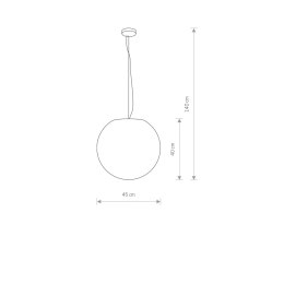 LAMPA ZEWNĘTRZNA WISZĄCA IP65 CUMULUS M 9715 NOWODVORSKI