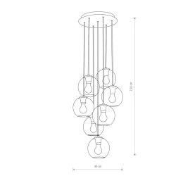 LAMPA WISZĄCA VETRO 7 9131 NOWODVORSKI