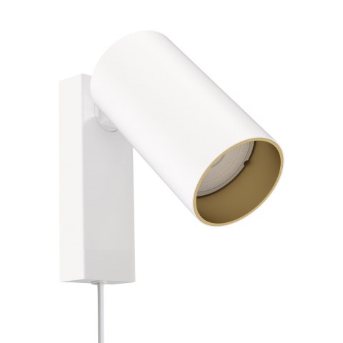 KINKIET Z PRZEWODEM MONO I WHITE/GOLD 7773 NOWODVORSKI LIGHTING