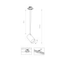 LAMPA WPUSZCZANA MONO SURFACE LONG M WHITE 7735 NOWODVORSKI LIGHTING