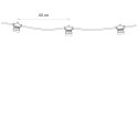 ELEMENT GIRLANDY FESTOON LIGHTS 6M 10XE27 7873 NOWODVORSKI LIGHTING