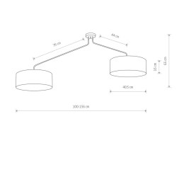 LAMPA SUFITOWA FALCON 7950 NOWODVORSKI LIGHTING