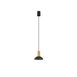 LAMPA WISZĄCA HERMANOS C BLACK/SOLID BRASS 8194 NOWODVORSKI LIGHTING