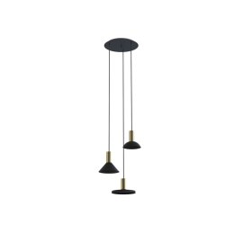 LAMPA WISZĄCA HERMANOS III BLACK/SOLID BRASS 8030 NOWODVORSKI LIGHTING