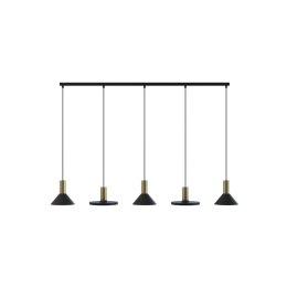 LAMPA WISZĄCA HERMANOS V BLACK/SOLID BRASS 8032 NOWODVORSKI LIGHTING