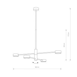 LAMPA WISZĄCA ORBIT 7941 NOWODVORSKI LIGHTING